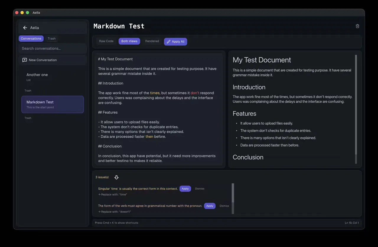 Aella screenshot 1 of 3